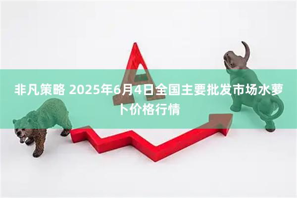 非凡策略 2025年6月4日全国主要批发市场水萝卜价格行情
